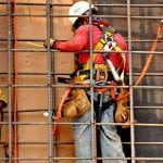 Industrial Photography, Building Cement Platforms